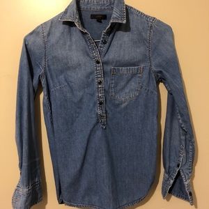 J Crew Denim Top